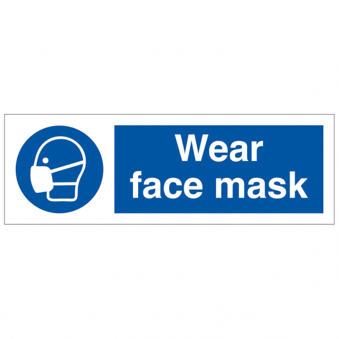 Wear Face Mask Sign